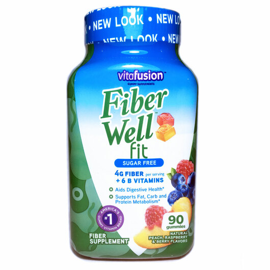Основное фото товара VitaFusion, Витамины, FiberWell Fit Gummies, 90 конфет