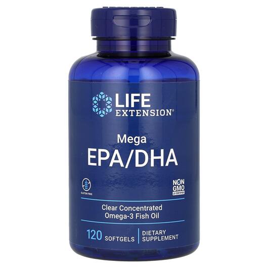Основное фото товара Omega Foundations Mega, Omega Foundations Mega EPA / DHA, 120 кап