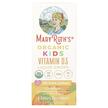 Фото товара Organic Kids Vitamin D3 Liquid Drops 4-13 Years, Витамин D3, 15 м