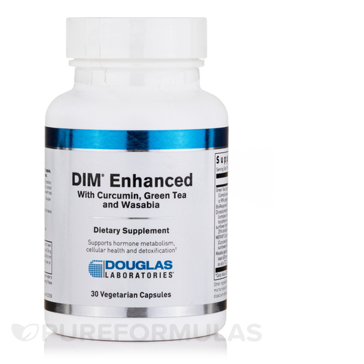 Основное фото товара Douglas Laboratories, Дииндолилметан, DIM Enhanced, 30 капсул