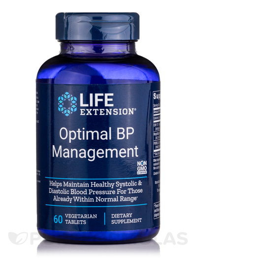 Основное фото товара Поддержка Кровяного давления, Optimal BP Management, 60 таблеток