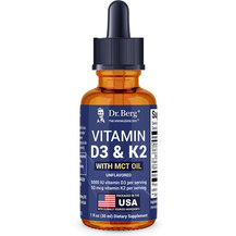 Vitamin D3 K2 5000 IU Витамины D3 + K2 Dr. Berg