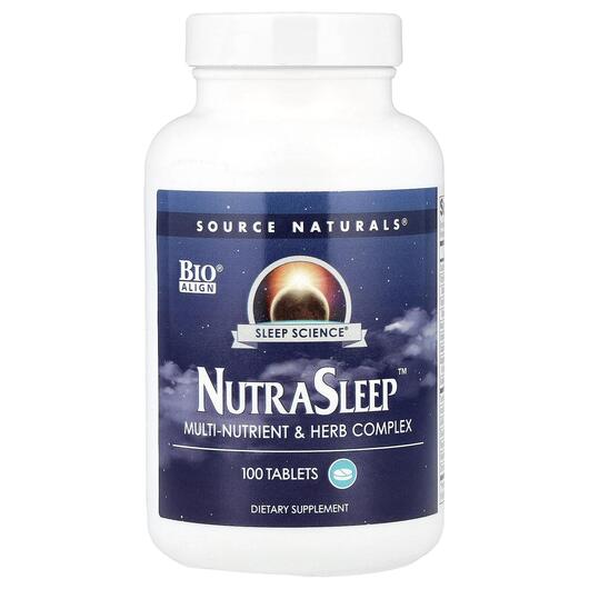 Основное фото товара Таблетки NutraSleep 100, NutraSleep 100, 100 таблеток