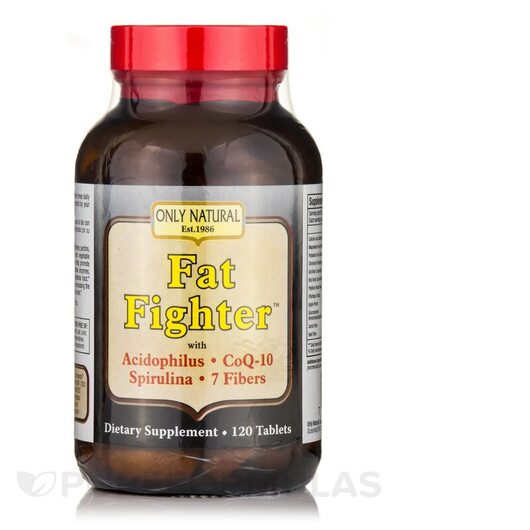 Основное фото товара Only Natural, Жиросжигатели, Fat Fighter, 120 таблеток