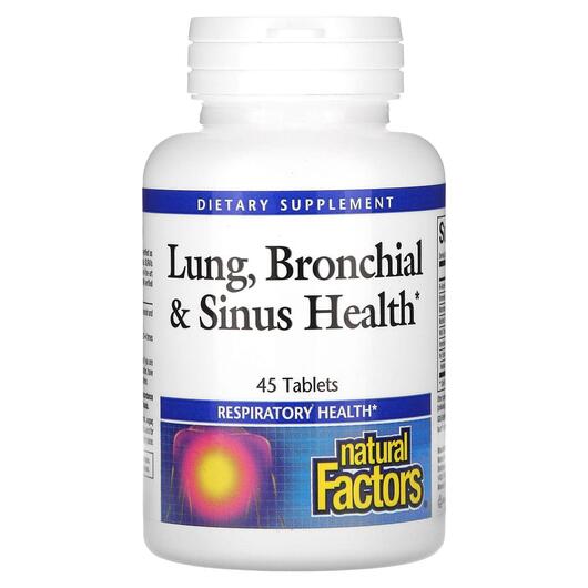 Основное фото товара Lung Bronchial & Sinus Health, Поддержка носовых пазух, 45 та