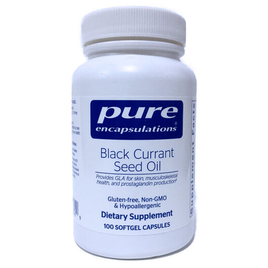 Основное фото товара Черная смородина, Black Currant Seed Oil, 100 капсул