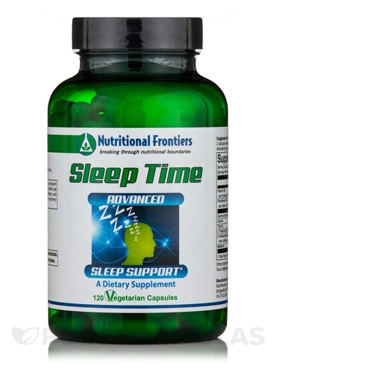 Основное фото товара Nutritional Frontiers, Поддержка сна, Sleep Time, 120 капсул