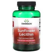 Sunflower Lecithin Лецитин Swanson 90 капсул