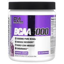 BCAA5000 Furious Grape БЦАА EVLution Nutrition 258 г