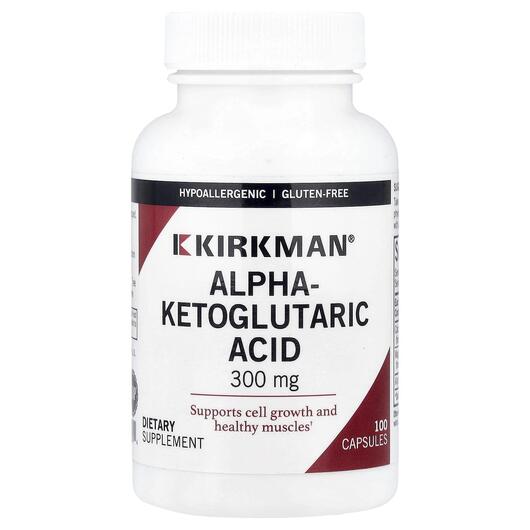 Основное фото товара Alpha Ketoglutaric Acid 300, Альфа кетоглутаровая кислота, 100 ка