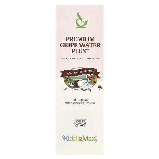 Основное фото товара Средства от коликов, KiddieMax Premium Gripe Water Plus, 59 мл