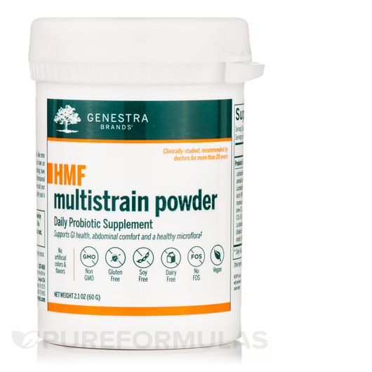 Основное фото товара Genestra, Пробиотики, HMF Multistrain Powder, 60 г