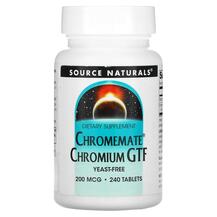 Chromemate Chromium GTF 200 mcg 240 Хром GTF 200 мкг