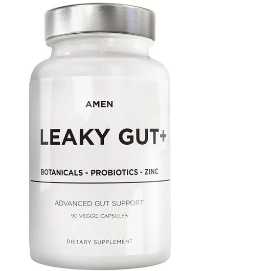 Основное фото товара CodeAge, Поддержка кишечника, Amen Leaky Gut +, 90 капсул