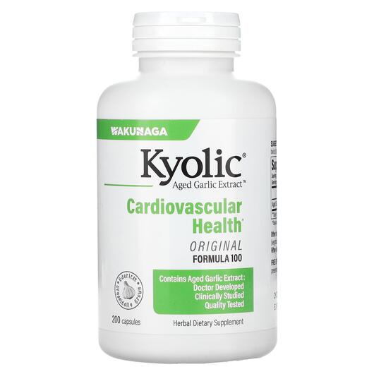 Основное фото товара Kyolic, Кардио комплекс, Cardiovascular Health, 200 капсул