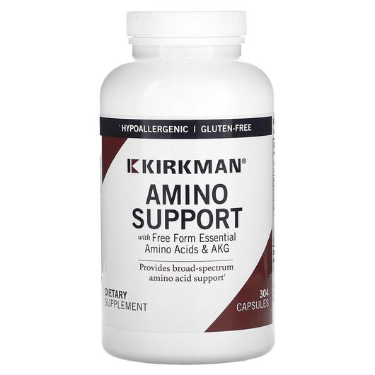 Основное фото товара Kirkman, Аминокислоты, Amino Support Hypoallergenic, 304 капсул