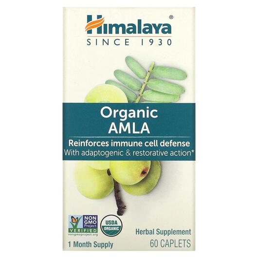 Основное фото товара Амла, Organic Amla Reinforces Immune Cell Defense, 60 таблеток