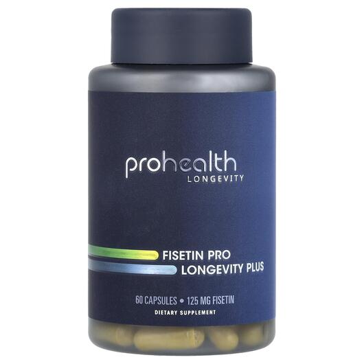 Основное фото товара Физетин, Fisetin Pro Longevity 125 mg, 60 капсул