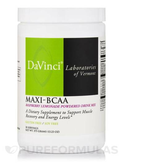 Основное фото товара Maxi-BCAA Raspberry Lemonade Powdered Drink Mix 30 Servings, БЦАА