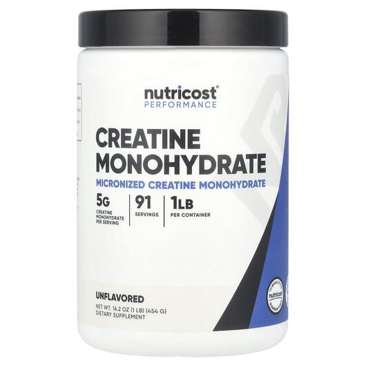 Основное фото товара Креатин, Performance Creatine Monohydrate Unflavored, 454 г