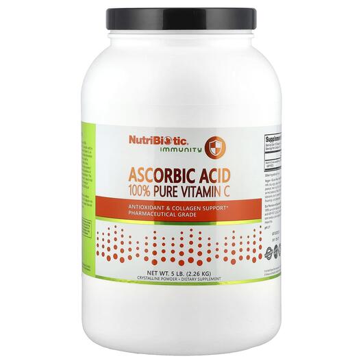 Основное фото товара Ascorbic Acid 100% Pure Vitamin, Витамин C Аскорбиновая кислота, 