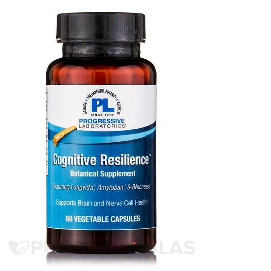 Основное фото товара Поддержка мозга, Cognitive Resilience, 60 капсул