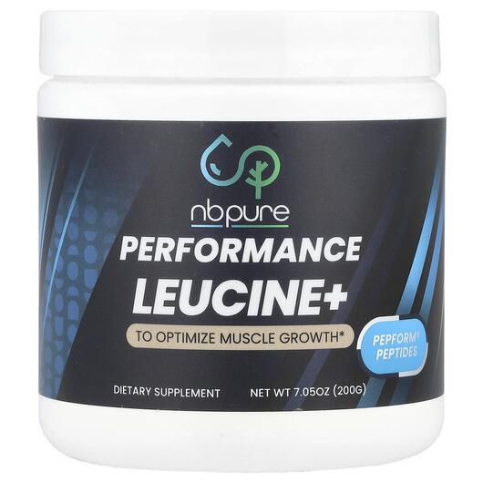 Основное фото товара NB Pure, L-Лейцин, Performance Leucine+, 200 г