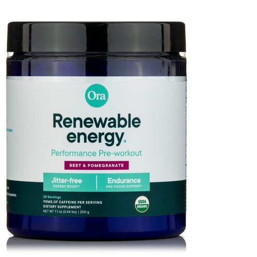 Основное фото товара Renewable Energy: Organic Pre-Workout, Предтренировочный комплекс