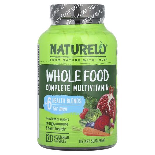 Основное фото товара Витамины для мужчин, Whole Food Multivitamin for Men, 120 капсул
