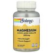 Solaray, Magnesium, Магній, 100 капсул