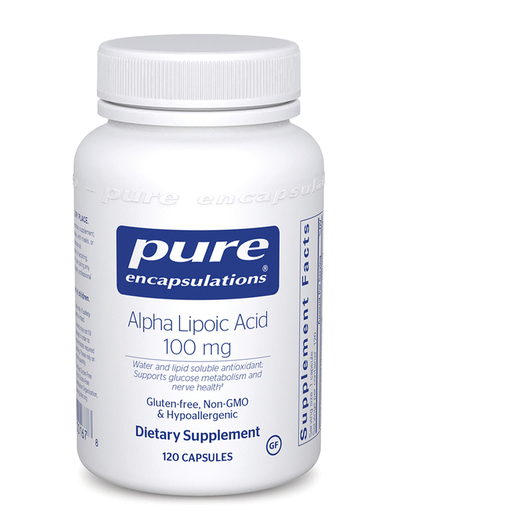 Основное фото товара Альфа-липоевая, Alpha Lipoic Acid 100 mg, 120 капсул