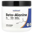 Nutricost, Альфа-липоевая кислота, Beta Alanine Unflavored, 300 г