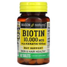 Biotin Plus Keratin 10000 mcg биотин плюс кератин