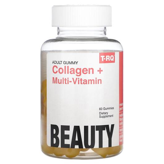 Основное фото товара Коллаген, Adult Gummy Collagen + Multi-Vitamin Lemon, 60 таблеток