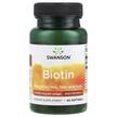 Фото товара Swanson, Витамин B7 Биотин, Biotin 10000 mcg, 60 капсул