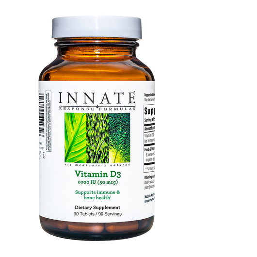 Основне фото товара Vitamin D3 2000 IU 50 mcg, Вітамін D3, 90 таблеток
