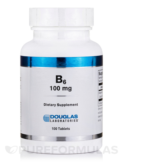 Основное фото товара Витамин B6 Пиридоксин, B-6 100 mg, 100 таблеток