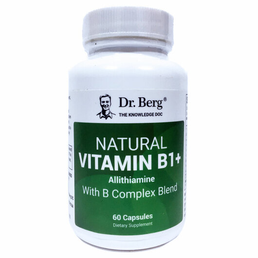Основное фото товара Витамин B1 Аллитиамин, Vitamin B1+ Allithiamine, 60 капсул