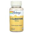 Фото товара Solaray, L-Карнитин, L-Carnitine 500 mg, 60 Vegcaps