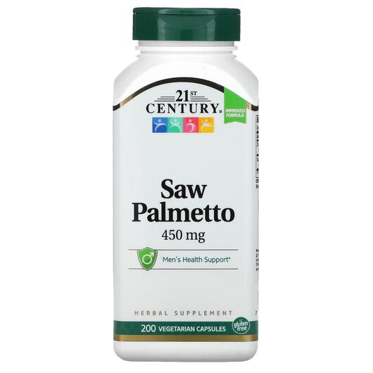Основное фото товара Экстракт Пальметто, Saw Palmetto Extract, 200 капсул