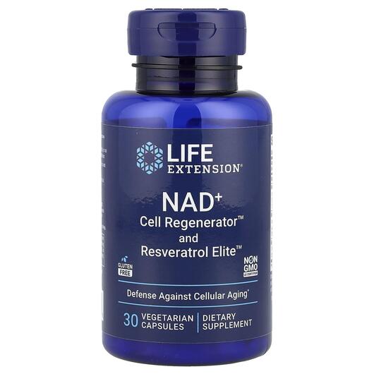 Основное фото товара Никотинамид рибозид, NAD+ Cell Regenerator, 30 капсул