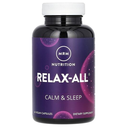 Основное фото товара MRM, Успокаивающее средство, Relax-All, 60 капсул