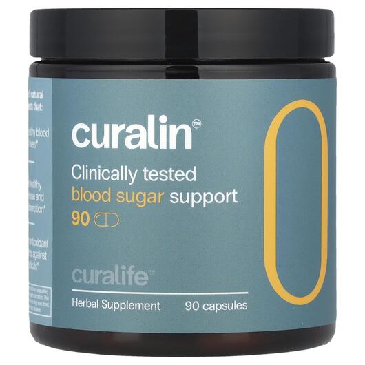 Основное фото товара CuraLin Advanced Glucose Support, Поддержка уровня сахара, 90 кап
