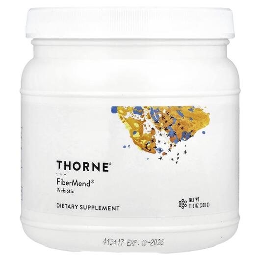 Основное фото товара Thorne, Клетчатка, FiberMend 11, 330 г