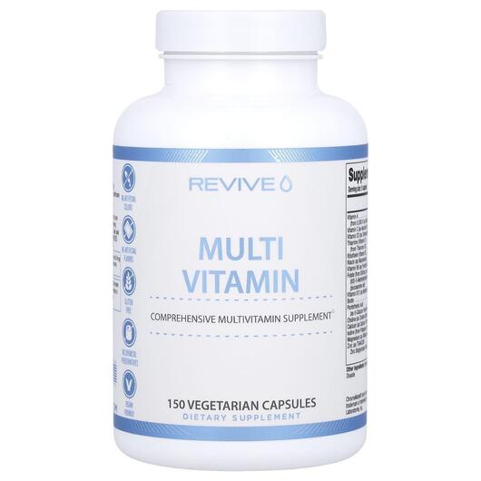 Основне фото товара Revive, Multi Vitamin, Мультивітаміни, 150 капсул