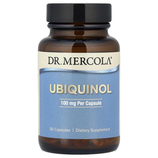Основное фото товара Dr. Mercola, Убихинол 100 мг, Ubiquinol 100 mg, 30 капсул