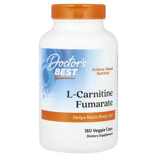 Основное фото товара L-Carnitine + Biosint Carnitines, L-Карнитин 855 мг Фумарат, 180 