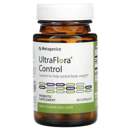 Основное фото товара Metagenics, Пробиотики, UltraFlora Control, 30 капсул