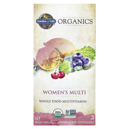 Основное фото товара Витамины для женщин, MyKind Organics Women's Multi, 60 табле