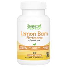 Lemon Balm Phytosome 200 mg Мелисса Super Nutrition